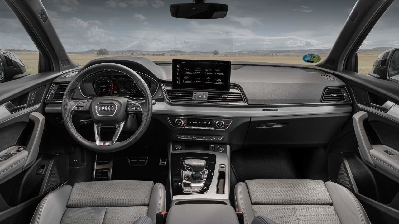 Interior del Audi Q5 Sportback.