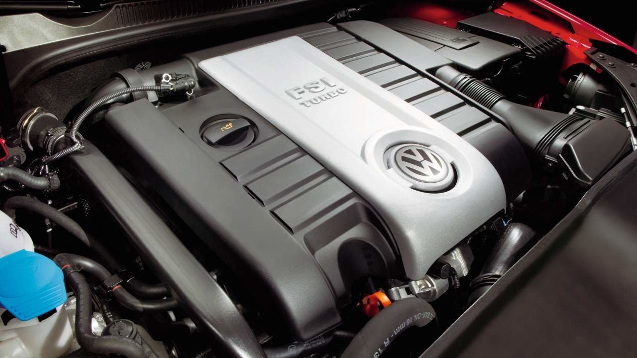 Motor del Volkswagen Golf GTI caja V.