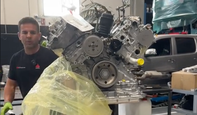 El motor V6 de Audi