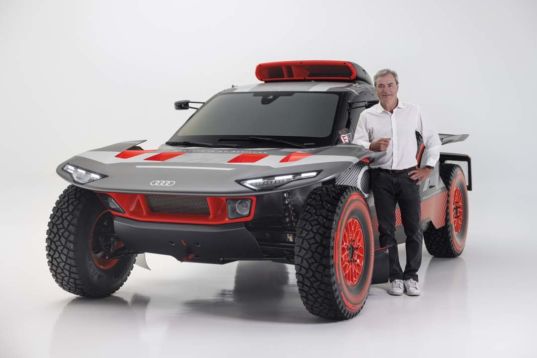 El Audi del Rally Dakar