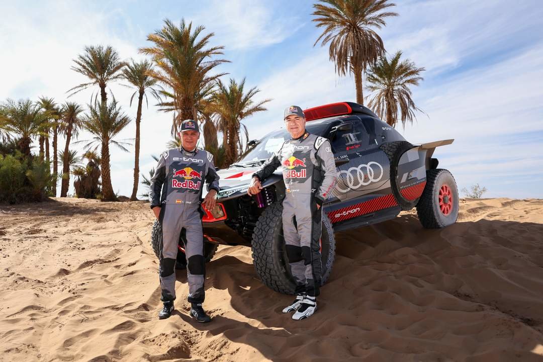 El Audi del Rally Dakar y Carlos Sainz