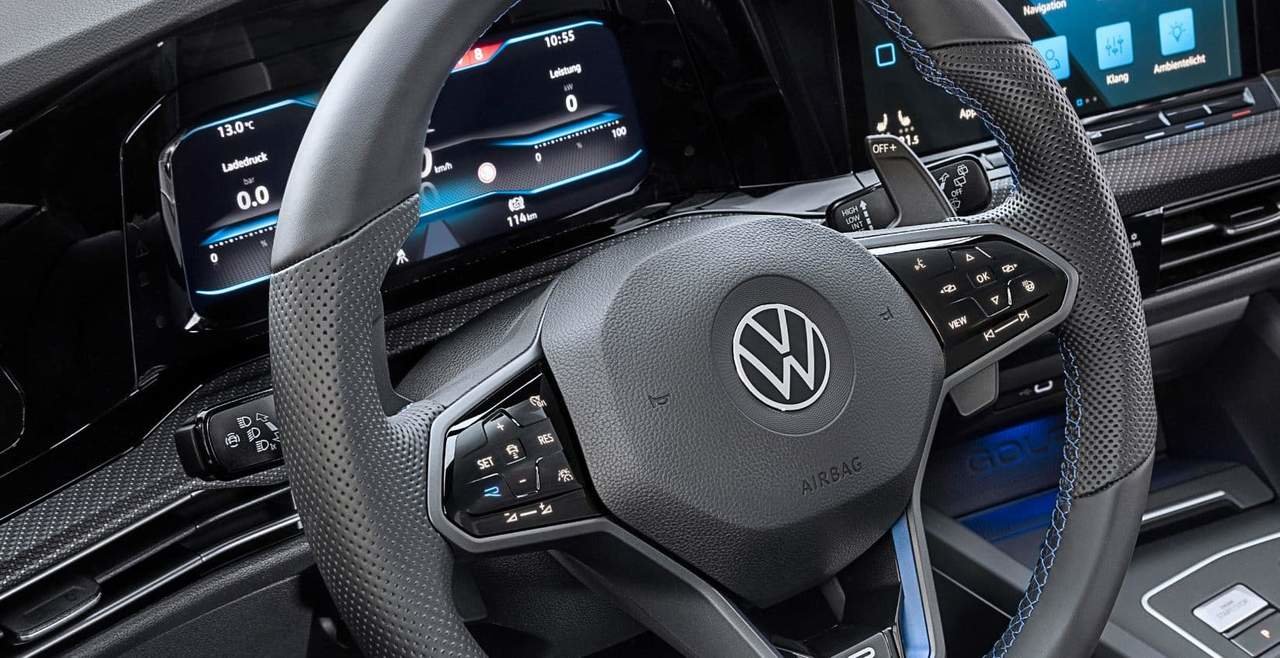 Volkswagen Golf con botones táctiles
