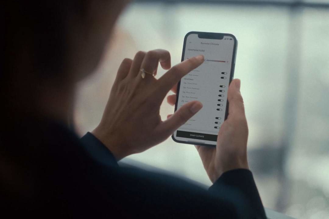 La app de Lexus en el móvil